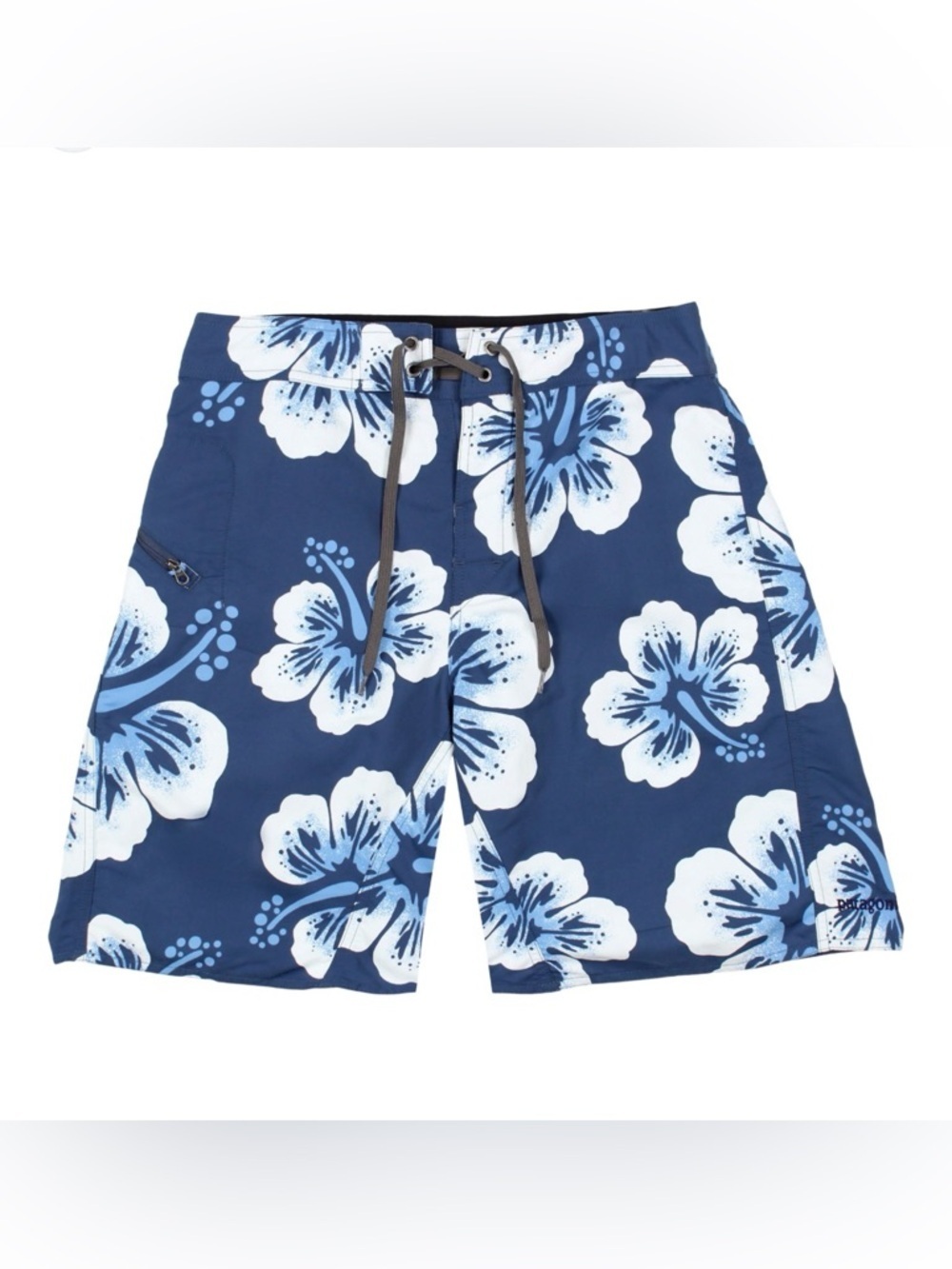 Patagonia Floral Hawaiian Board Swim Surf Beach Quick Dry Nylon Trunk Shorts 33
